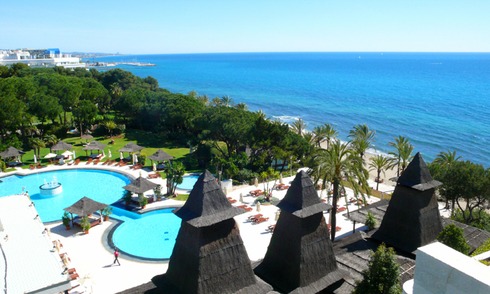 Koopje! Luxe penthouse appartement te koop, beachfront Golden Mile - Marbella centrum 