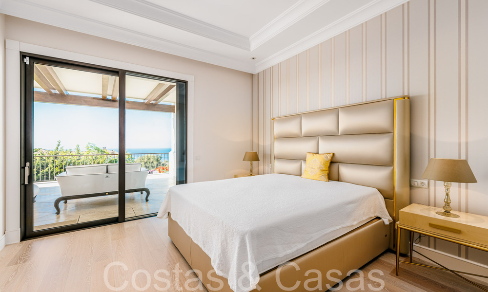 Meesterlijke luxevilla met panoramisch zeezicht in Sierra Blanca op de Golden Mile van Marbella 68151