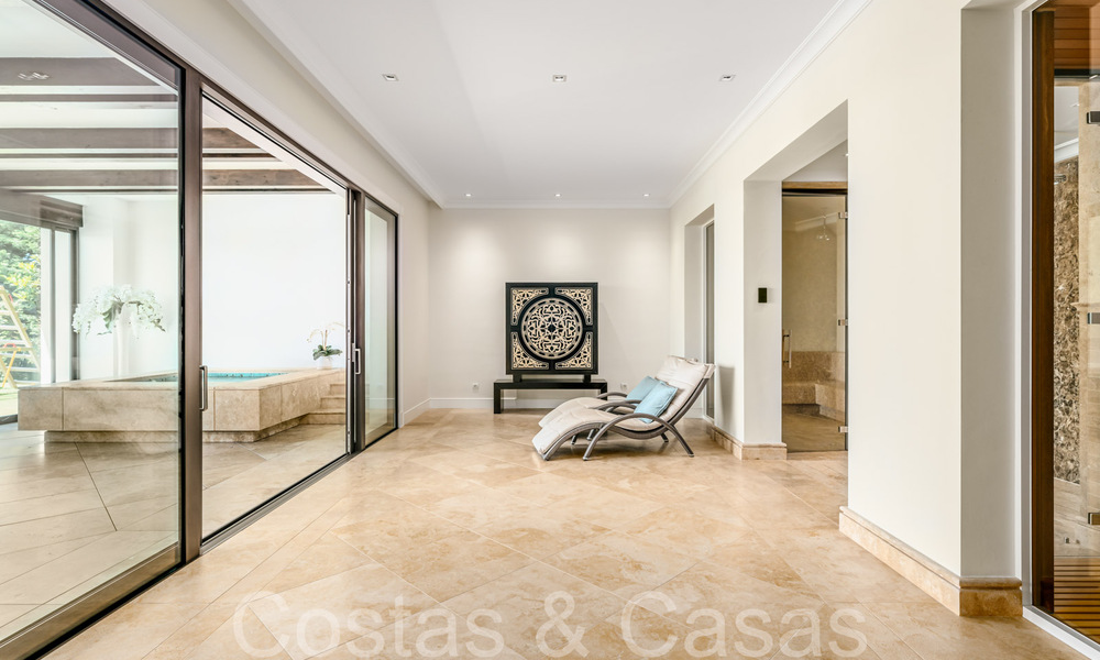 Meesterlijke luxevilla met panoramisch zeezicht in Sierra Blanca op de Golden Mile van Marbella 68155