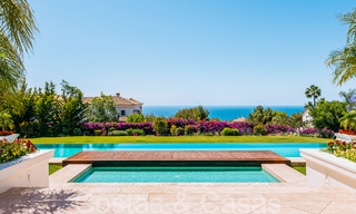Meesterlijke luxevilla met panoramisch zeezicht in Sierra Blanca op de Golden Mile van Marbella 68158 