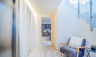 Luxueuze eerstelijns strandvilla te koop in een nieuw, exclusief complex, New Golden Mile, Marbella - Estepona 69844 