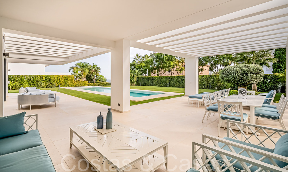 Instapklare, nieuwe moderne villa te koop in vijfsterren golfresort in Marbella - Benahavis 71745