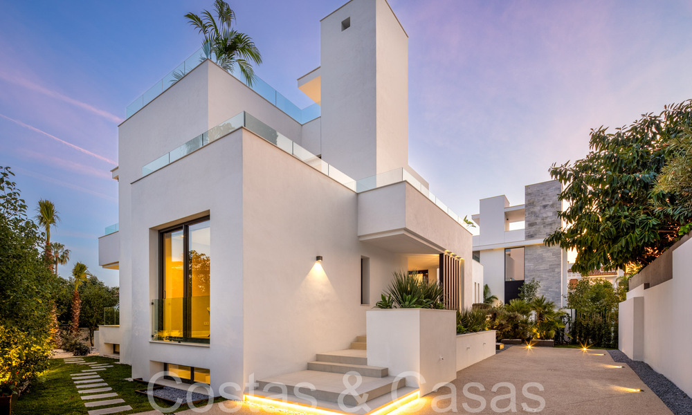 Moderne nieuwbouw villa te koop, op wandelafstand van het strand, beachside San Pedro de Alcantara, Marbella 71271