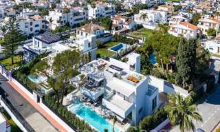 Moderne nieuwbouw villa te koop, op wandelafstand van het strand, beachside San Pedro de Alcantara, Marbella 71272 