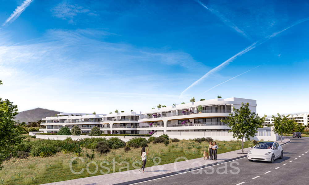 Nieuwbouwproject van appartementen te koop op de New Golden Mile tussen Marbella en Estepona 69576