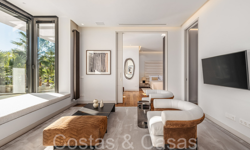 Instapklare, moderne luxevilla te koop, eerstelijnsgolf in het prestigieuze Marbella Club Golf Resort in Benahavis 65368