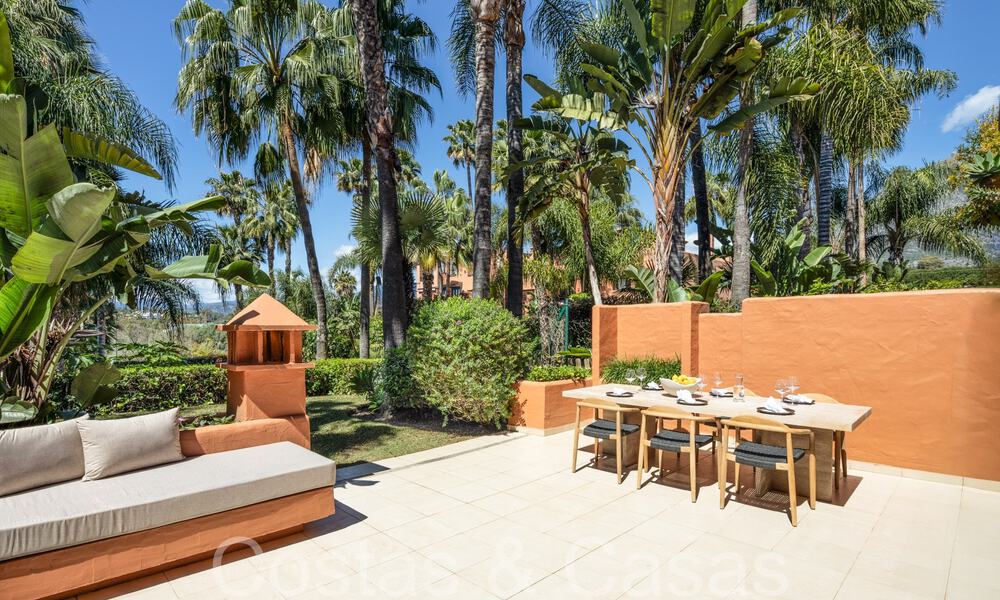 Prachtig mediterraan herenhuis te koop in een gewaardeerde, beveiligde urbanisatie op de Golden Mile van Marbella 67353