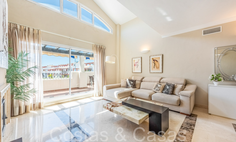 Beachside penthouse te koop op loopafstand van het strand en centrum in San Pedro, Marbella 67711