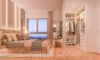 Eigentijdse front-line golf appartementen met zeezicht in een nieuw complex in Casares, Costa del Sol 67850 