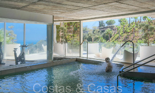 Luxueus, modern, duplex penthouse met panoramisch zeezicht te koop in Benalmadena, Costa del Sol 68028 