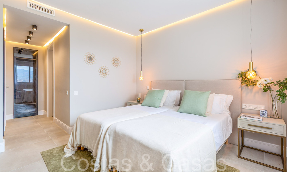 Elegant penthouse met prachtig uitzicht te koop in een exclusief golfresort in Mijas, Costa del Sol 68272