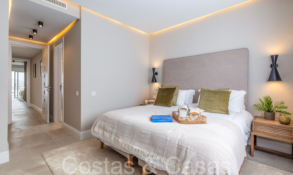 Elegant penthouse met prachtig uitzicht te koop in een exclusief golfresort in Mijas, Costa del Sol 68287