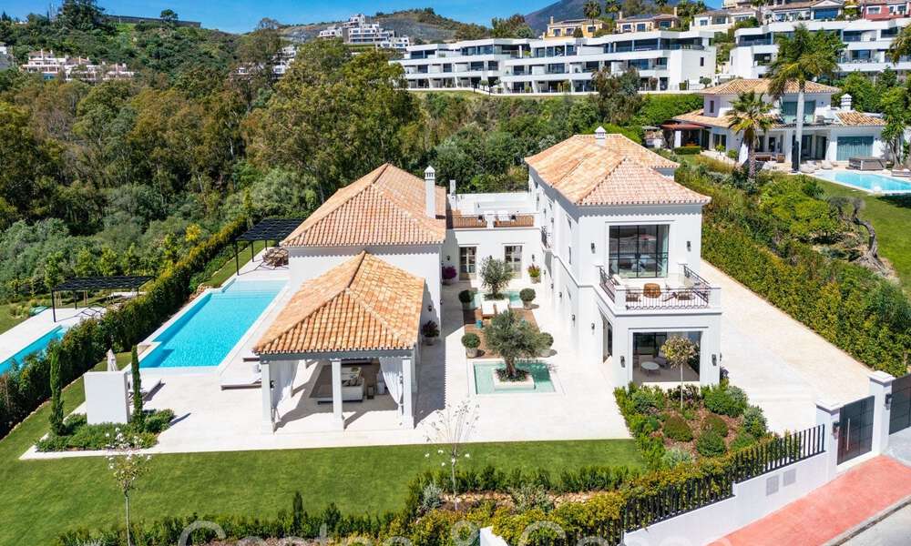 Instapklare luxevilla met eigentijds-Mediterraan ontwerp te koop in een prestigieuze golfwijk in Nueva Andalucia, Marbella 68383