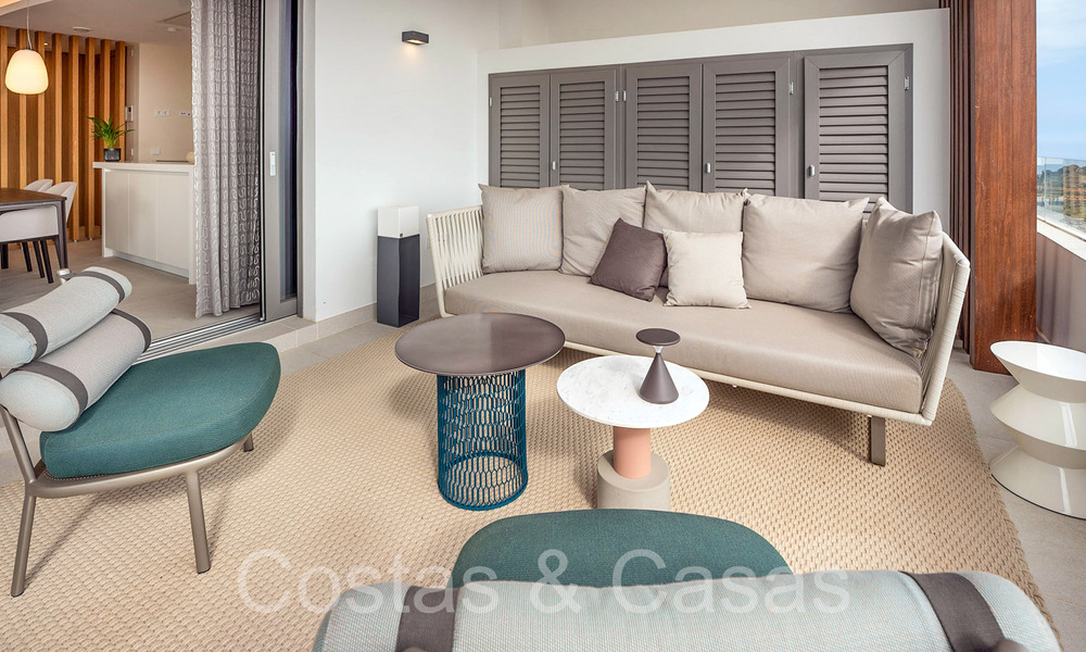 Instapklaar, prestigieus appartement met panoramisch zeezicht te koop in Marbella - Benahavis 68595