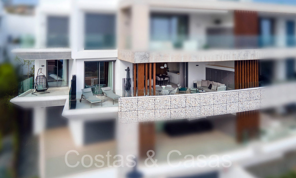 Instapklaar, prestigieus appartement met panoramisch zeezicht te koop in Marbella - Benahavis 68597