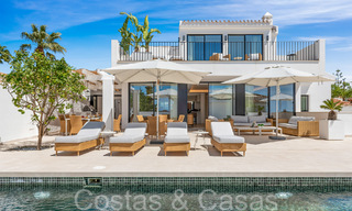 Instapklare, chic-Mediterrane luxevilla te koop, strandkant ten oosten van Marbella centrum 68651 