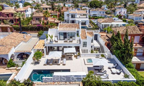 Instapklare, chic-Mediterrane luxevilla te koop, strandkant ten oosten van Marbella centrum 68652