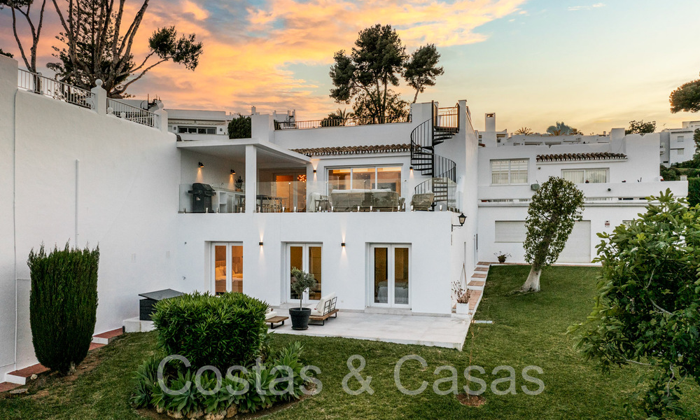 Schitterend townhouse te koop in de zeer geliefde golfenclave van Aloha Golf, Nueva Andalucia, Marbella 68687