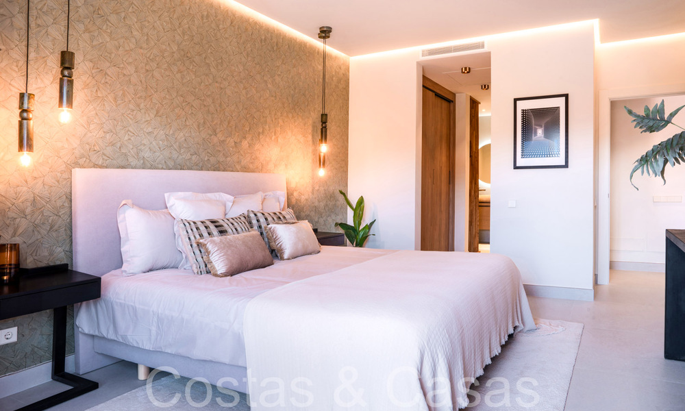 Luxueus 3 slaapkamer appartement te koop in een strandcomplex op de New Golden Mile tussen Marbella en Estepona 68749