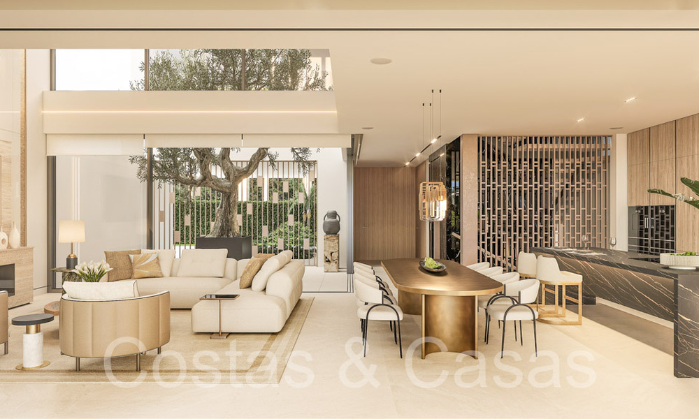 Herverkoop! Ultramoderne designerwoning te koop in een eersteklas complex op de Golden Mile van Marbella. Instapklaar. 69105