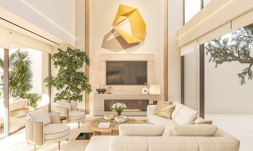 Herverkoop! Ultramoderne designerwoning te koop in een eersteklas complex op de Golden Mile van Marbella. Instapklaar. 69107