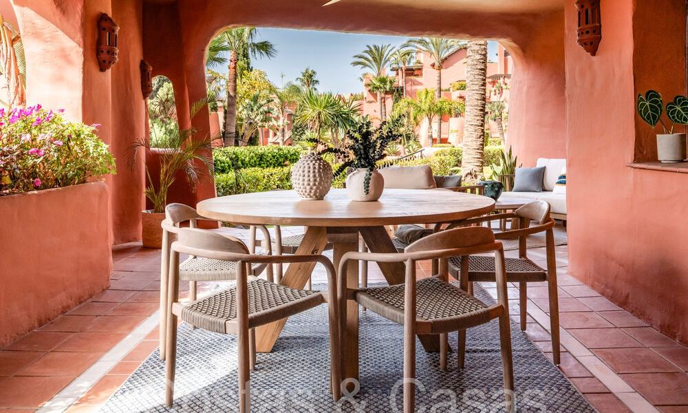 Superieur tuinappartement in een eersteklas complex aan het strand op de New Golden Mile tussen Marbella en Estepona 69388