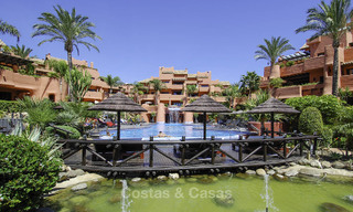 Superieur tuinappartement in een eersteklas complex aan het strand op de New Golden Mile tussen Marbella en Estepona 69396 