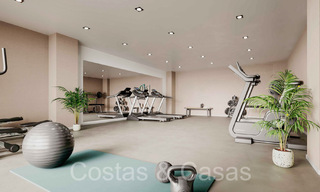 Nieuwe, eigentijdse appartementen met zeezicht te koop op loopafstand van Estepona centrum en het strand. 69414 