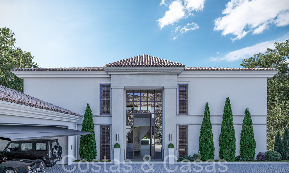 Majestueuze, klassiek-Andalusische luxevilla te koop in het exclusieve Cascada de Camojan in Marbella 69494