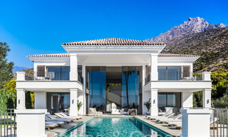 Majestueuze, klassiek-Andalusische luxevilla te koop in het exclusieve Cascada de Camojan in Marbella 69498 