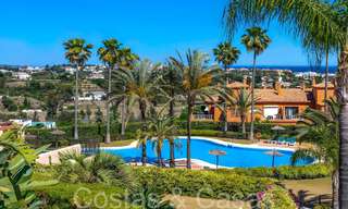 Instapklaar luxe penthouse met magnifiek uitzicht op de golfbaan en de Middellandse Zee te koop in Benahavis - Marbella 69623 