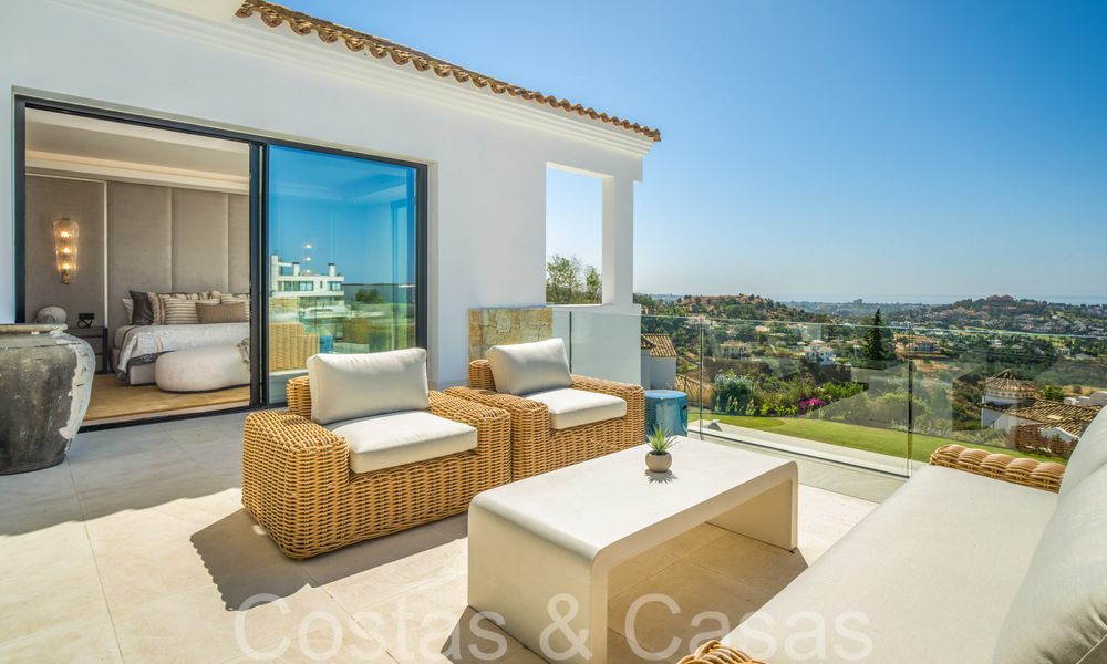 Nieuwbouwvilla in een Mediterrane, Provençaalse stijl te koop in een afgeschermde urbanisatie in Marbella - Benahavis 69900