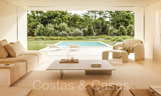 Futuristische designervilla te koop omgeven door natuur in de prestigieuze community van Valderrama in Sotogrande, Costa del Sol 69785 