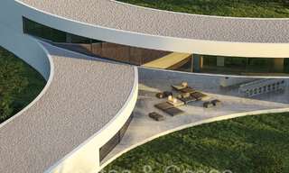 Futuristische designervilla te koop omgeven door natuur in de prestigieuze community van Valderrama in Sotogrande, Costa del Sol 69788 