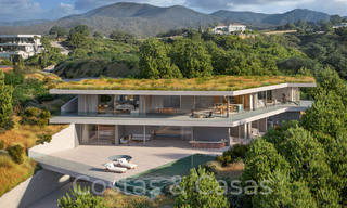 Modernistische nieuwbouwvilla met duurzaam concept te koop in de heuvels van Benahavis - Marbella 70083 