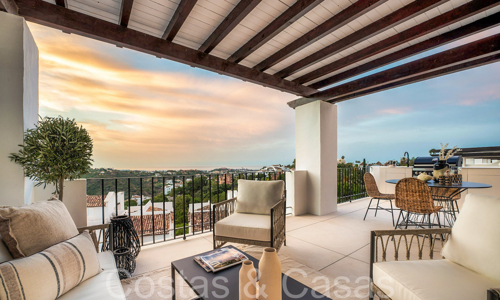 Instapklaar, verfijnd penthouse te koop in een gated golfenclave van La Quinta in Benahavis - Marbella 70188