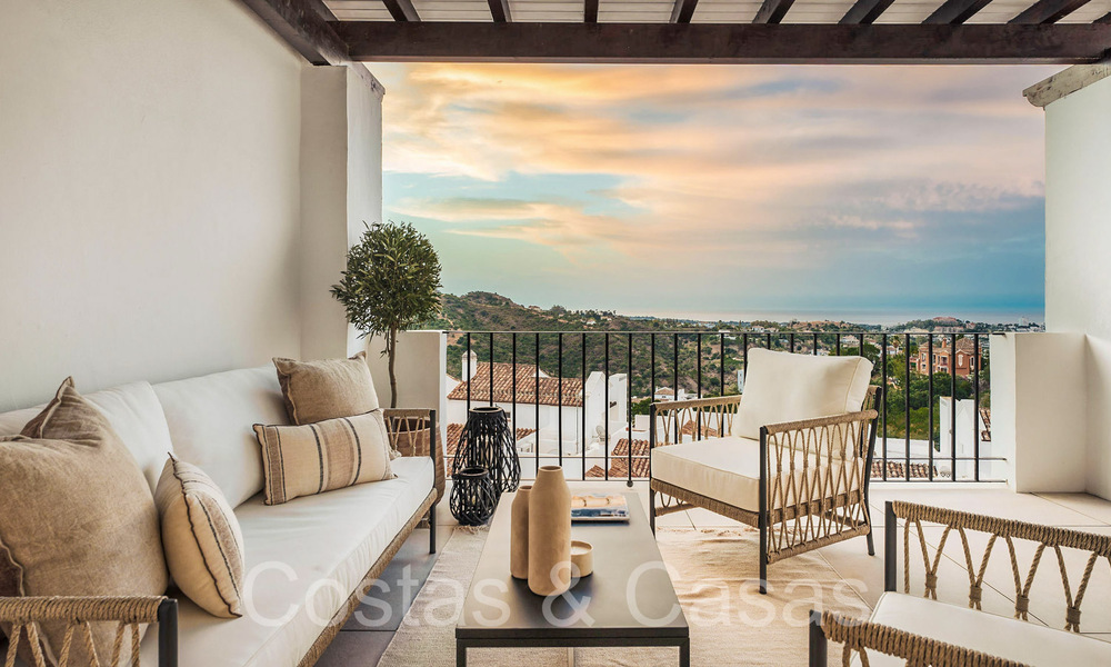 Instapklaar, verfijnd penthouse te koop in een gated golfenclave van La Quinta in Benahavis - Marbella 70189