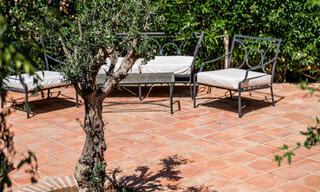 Gelijkvloerse luxevilla in eigentijdse mediterrane bouwstijl te koop omgeven door natuur in El Madroñal, Benahavis - Marbella 70272 