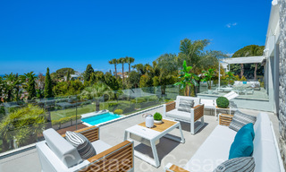 Bekroonde designervilla met moderne architectuur te koop op een steenworp van het strand in Oost Marbella 70352 