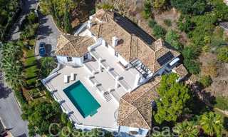 Sublieme Mediterrane luxevilla met panoramisch zeezicht te koop in El Madroñal, Marbella - Benahavis 70386 