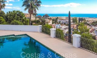 Sublieme Mediterrane luxevilla met panoramisch zeezicht te koop in El Madroñal, Marbella - Benahavis 70389 