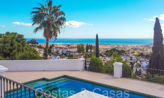 Sublieme Mediterrane luxevilla met panoramisch zeezicht te koop in El Madroñal, Marbella - Benahavis 70390 