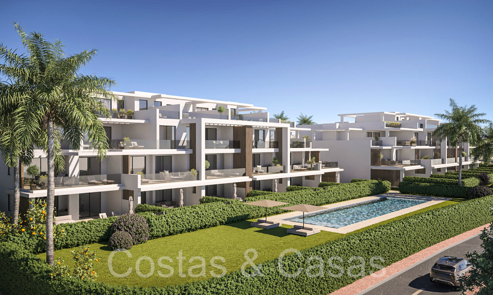 Nieuw op de markt. Eigentijdse nieuwbouwappartementen te koop op de New Golden Mile, Marbella - Estepona 70971