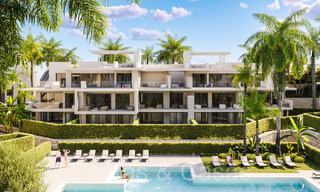 Nieuw project met luxe appartementen en penthouses te koop op loopastand van het strand in Estepona 71078 