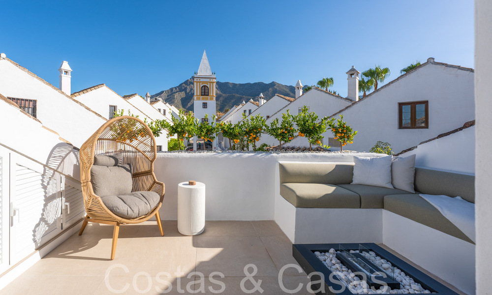 Prestigieus duplex penthouse met eigen dompelbad te koop op Marbella’s prestigieuze Golden Mile 71142