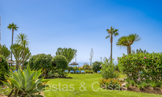 Volledig gerenoveerd gelijkvloers appartement te koop, in een strandcomplex op de New Golden Mile tussen Marbella en Estepona 71287 