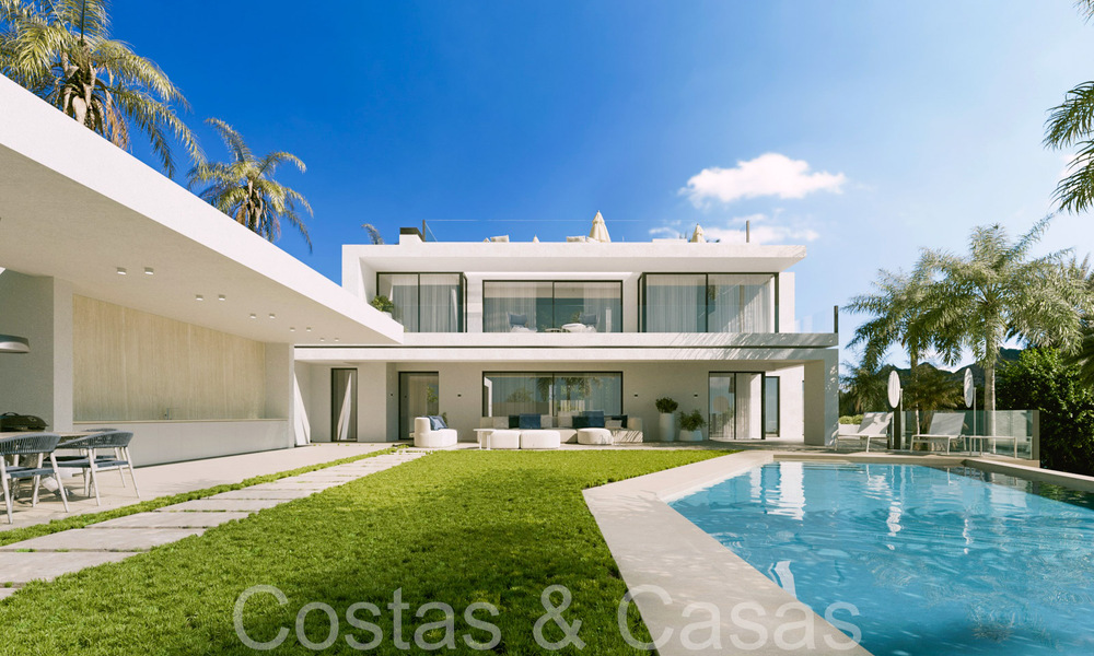 Eersteklas nieuwbouwvilla met eigentijds design te koop in het exclusieve Cascada de Camojan op Marbella’s Golden Mile 71320