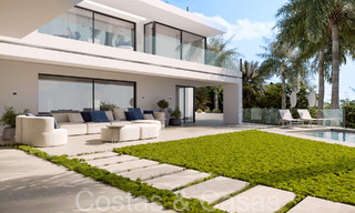 Eersteklas nieuwbouwvilla met eigentijds design te koop in het exclusieve Cascada de Camojan op Marbella’s Golden Mile 71347 