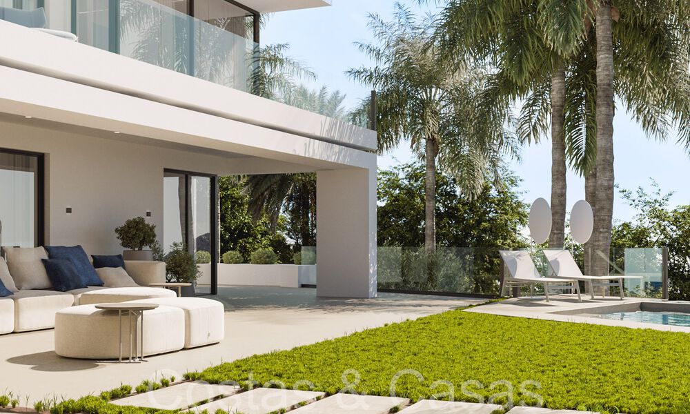 Eersteklas nieuwbouwvilla met eigentijds design te koop in het exclusieve Cascada de Camojan op Marbella’s Golden Mile 71351