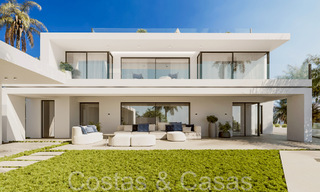 Eersteklas nieuwbouwvilla met eigentijds design te koop in het exclusieve Cascada de Camojan op Marbella’s Golden Mile 71356 